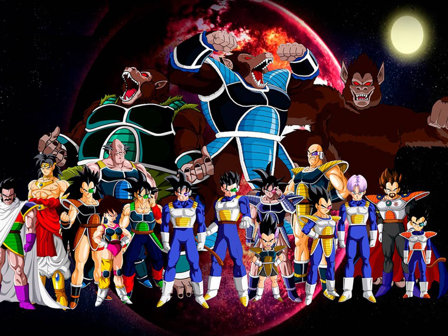 Poster Transformaciones de Goku Dragon Ball Super 91.5 x 61cm — El