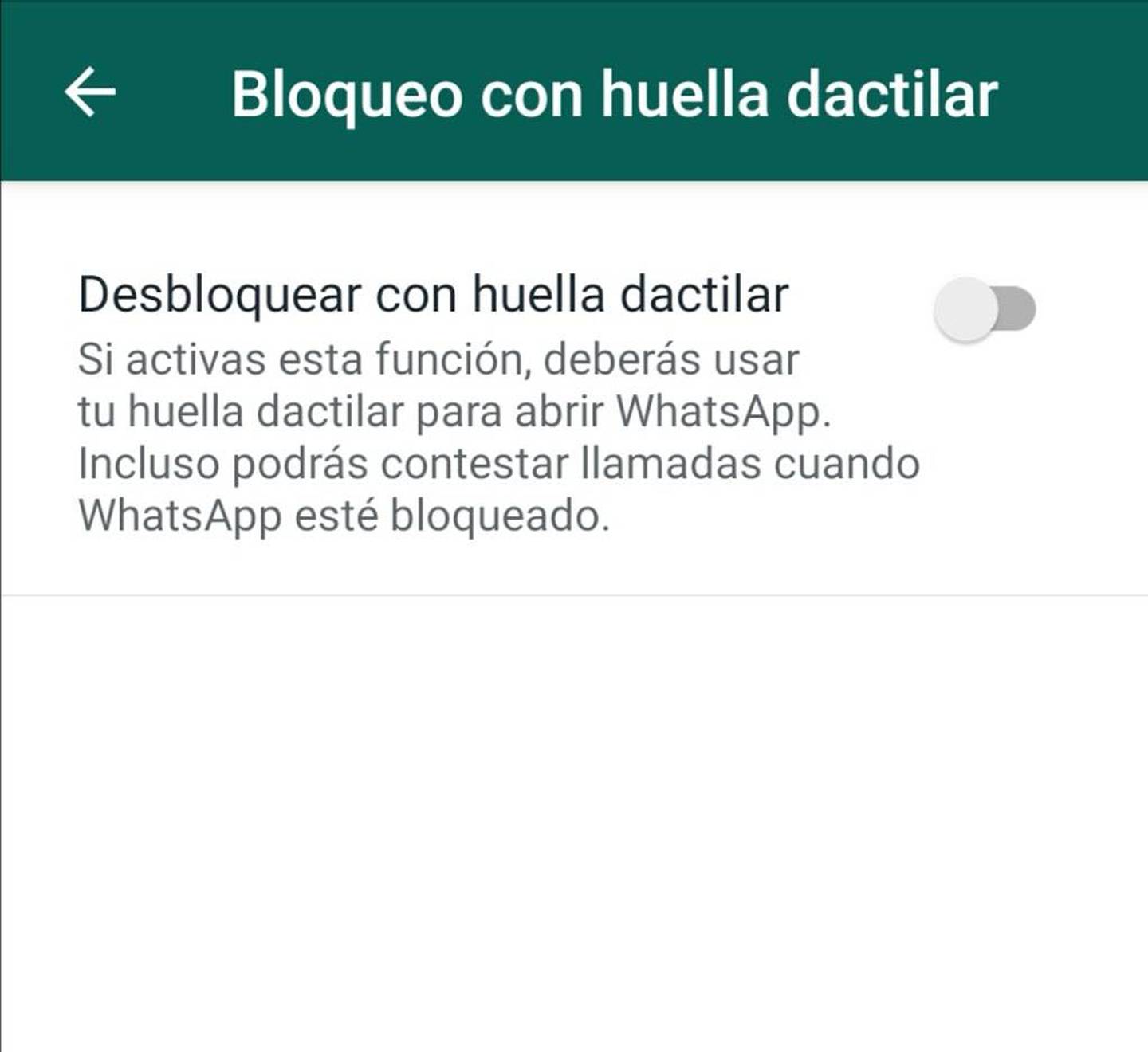 Nueva Opción De Whatsapp Permite Añadir La Huella Dactilar Para Ingresar A La Aplicación 4398
