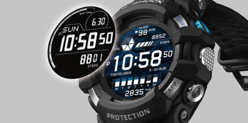 Casio también tiene relojes inteligentes, o casi: el G-Shock a 79€ tiene  app, cuenta pasos y está en
