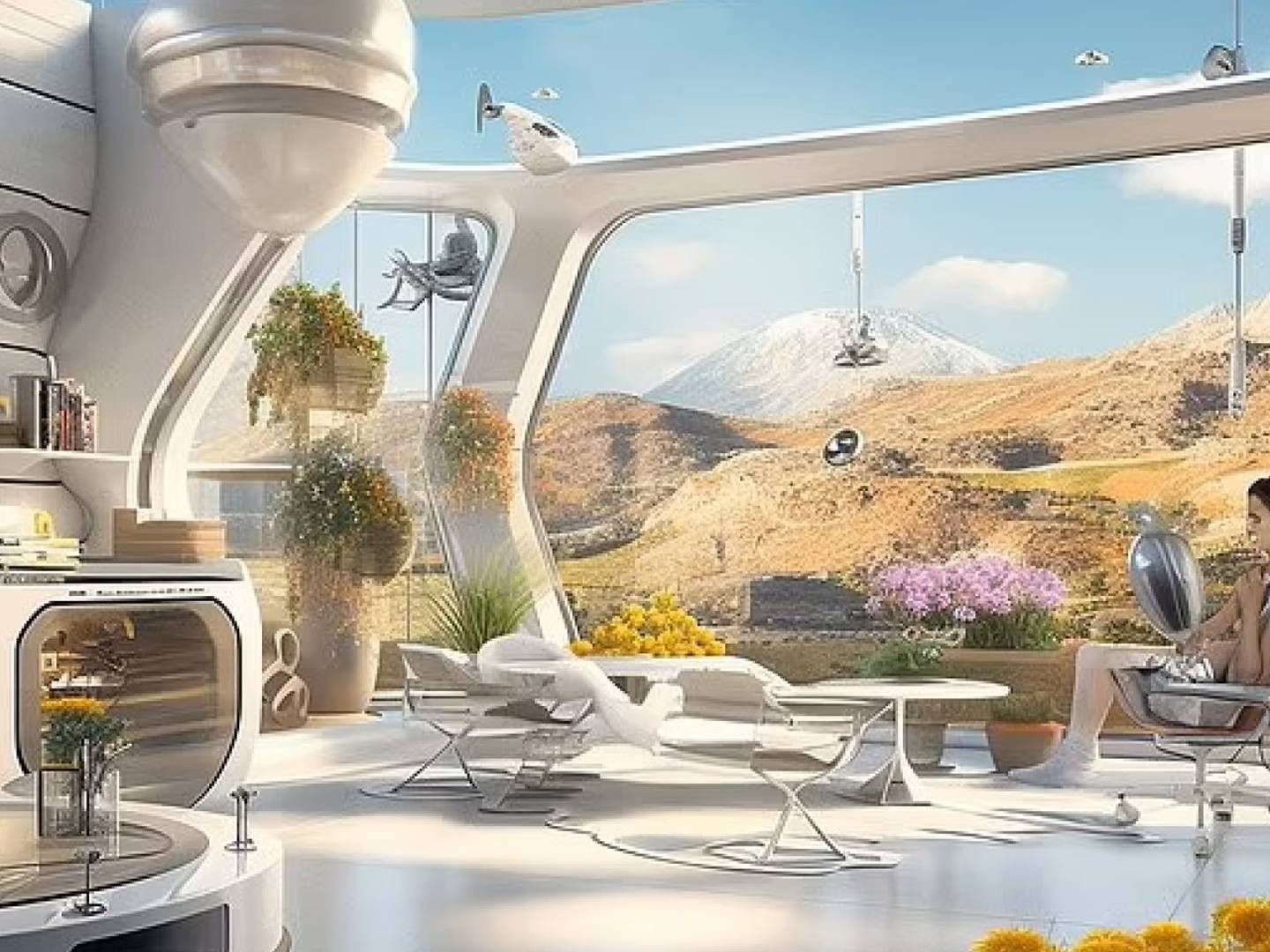 Parece un módulo de colonización espacial pero es CyberHut, una futurista casa  inteligente que ya se puede visitar en España