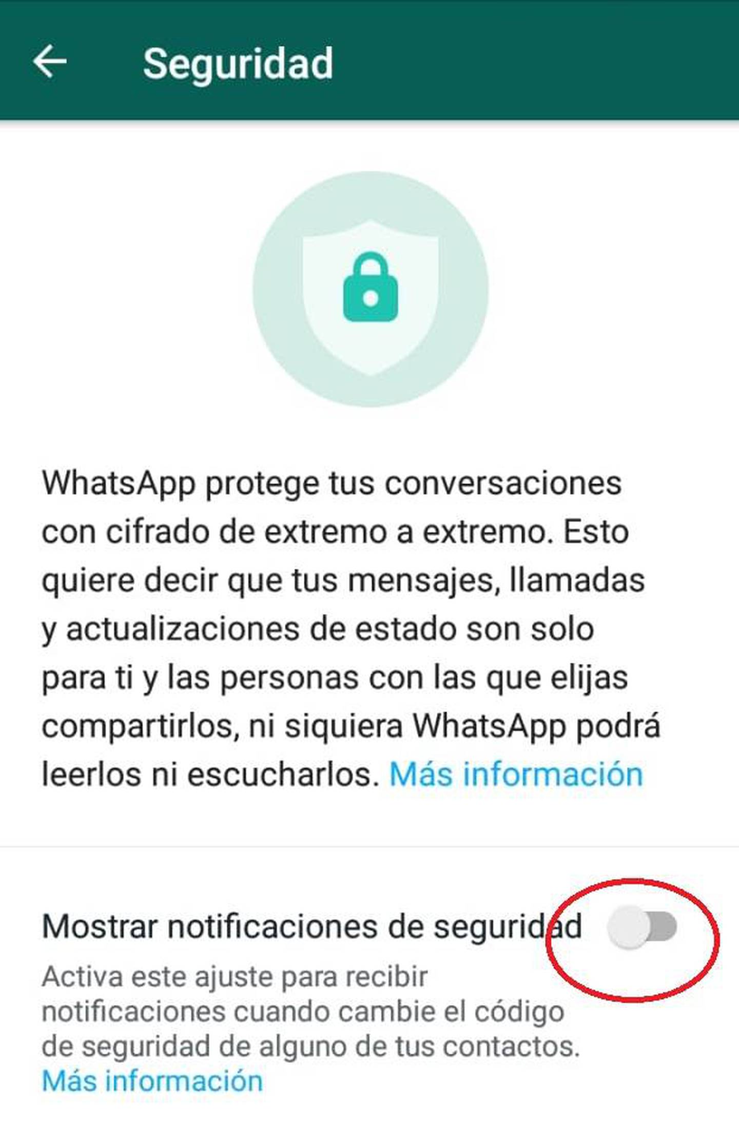 Whatsapp La Manera Correcta De Eliminar El Mensaje Del Código De Seguridad 2258