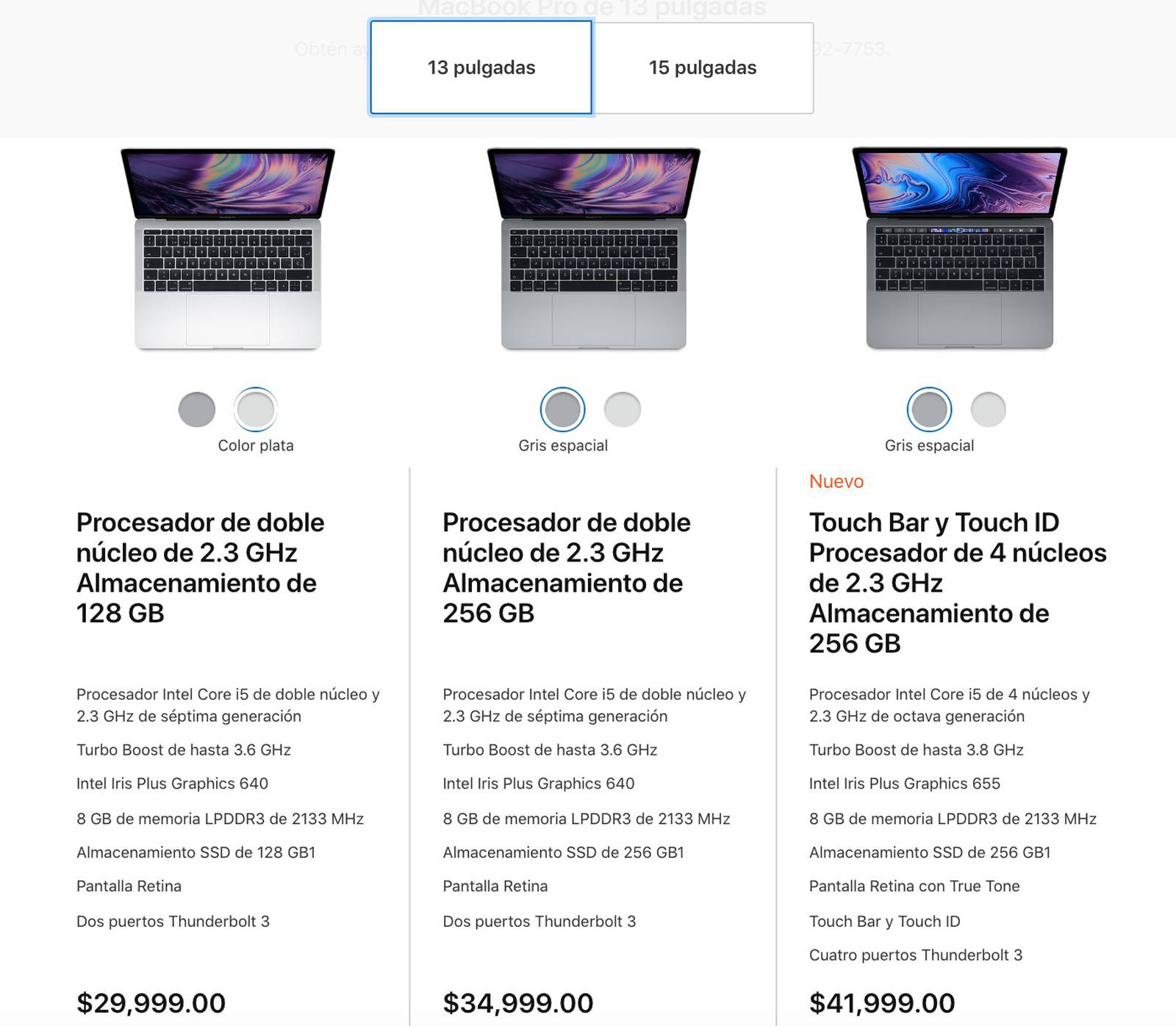 México Ya están a la venta las nuevas MacBook Pro de Apple, conoce su