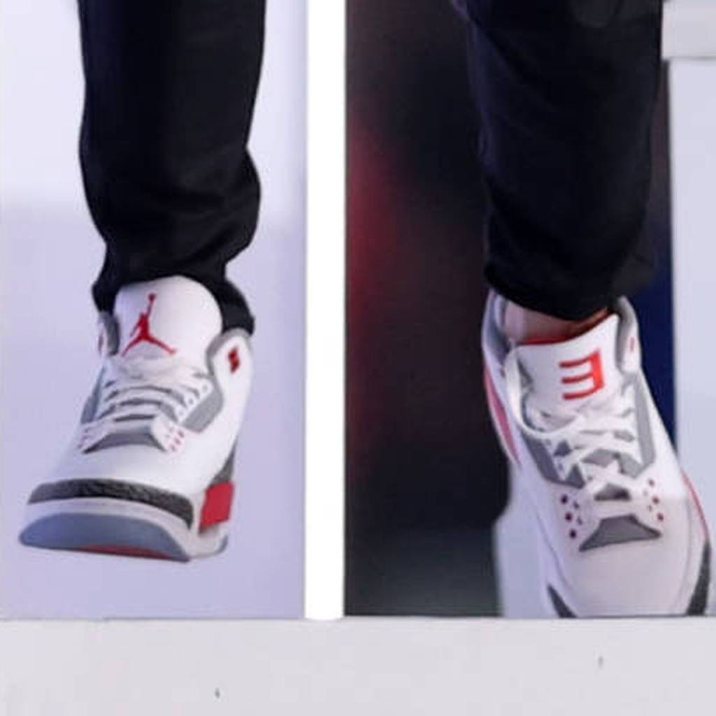 Jordan 3 slim shady Eminem High Quality pair, Men's Fashion