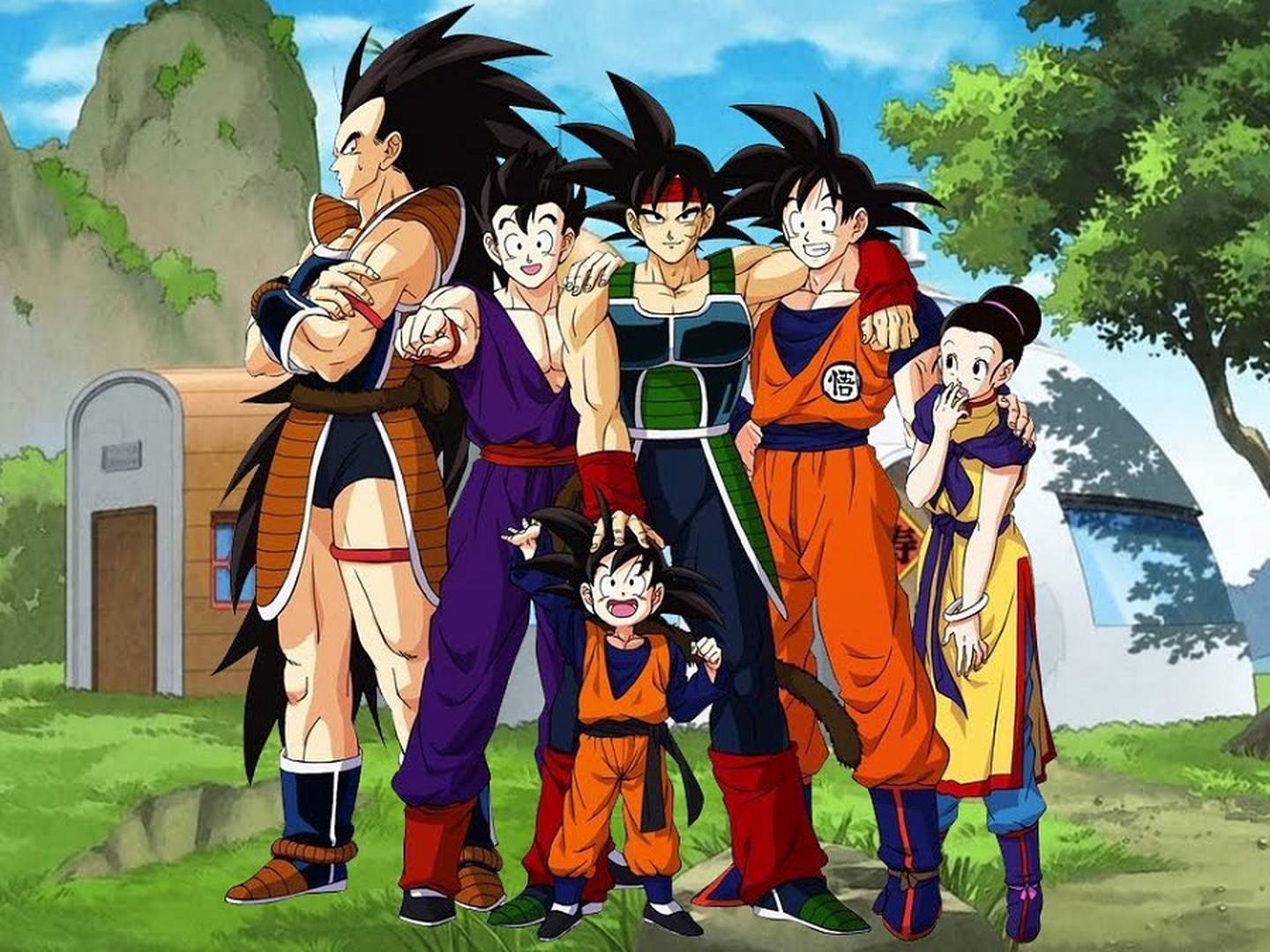 A árvore genealógica da família de Goku em Dragon Ball - Versus