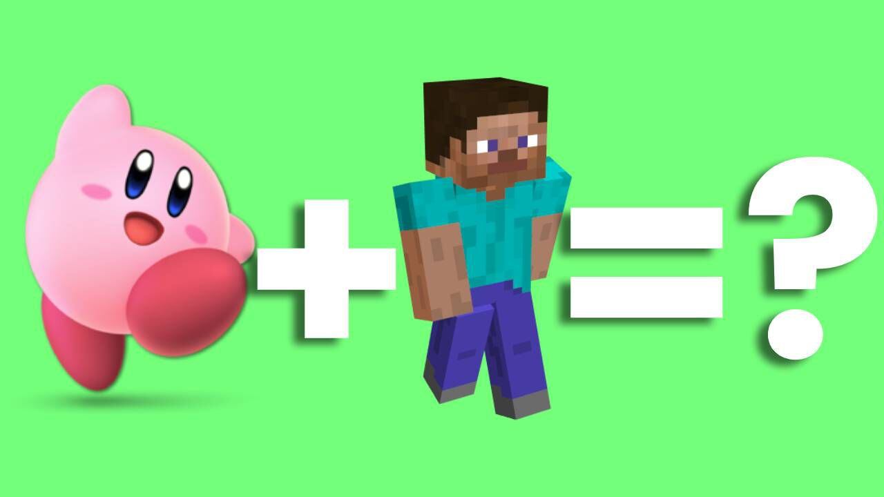 Super Smash Bros Ultimate: Kirby estilo Minecraft es revelado y se roba el  corazón de todos