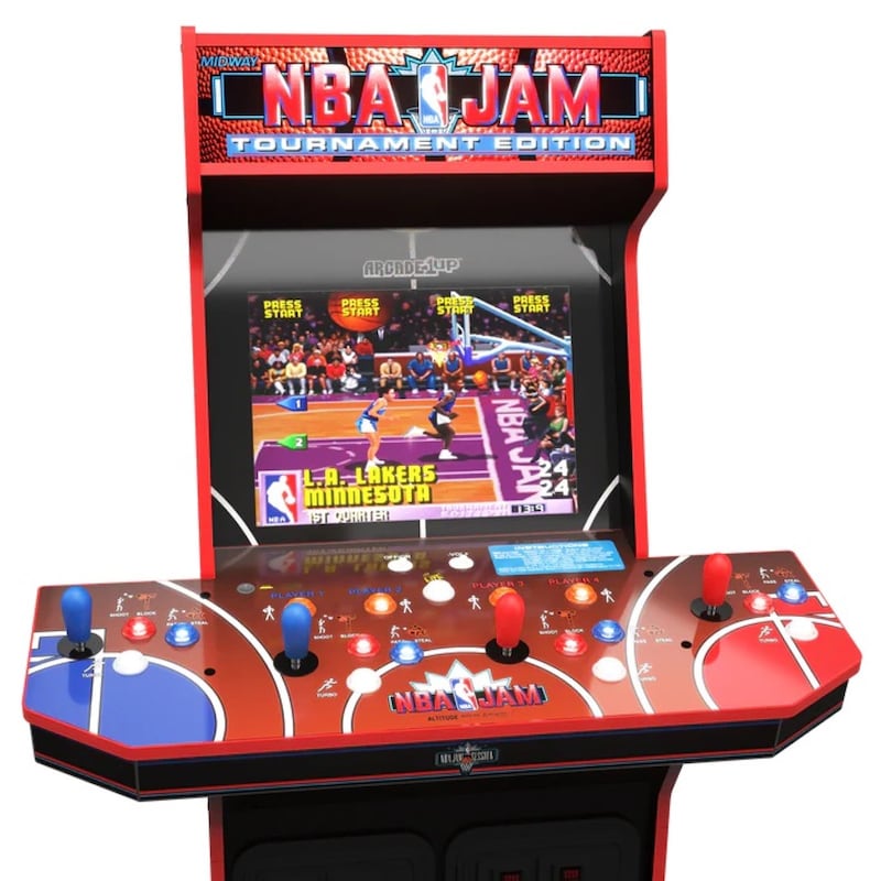 Arcade1Up NBA JAM 30th Anniversary Deluxe Arcade Machine