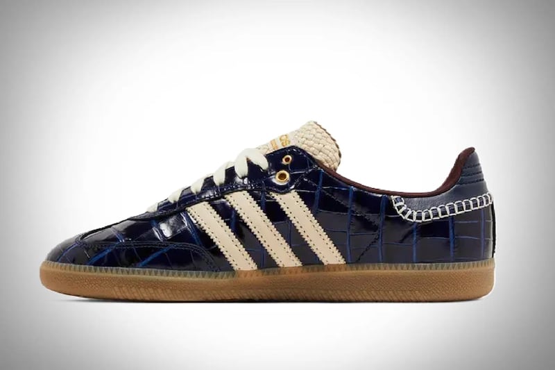 Samba OG 'Croc - Collegiate Navy' de Wales Bonner x adidas