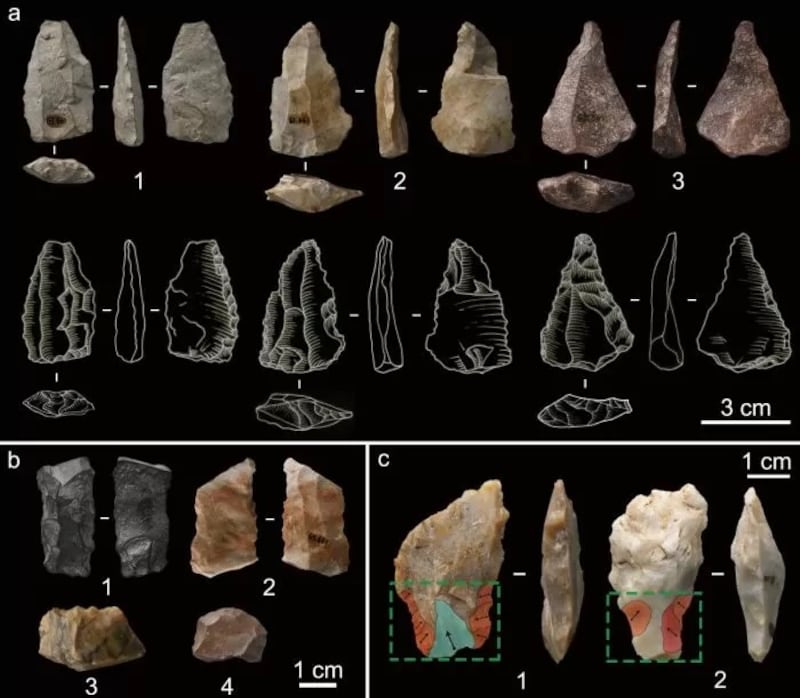 Piedras herramientas imagen El Cronista