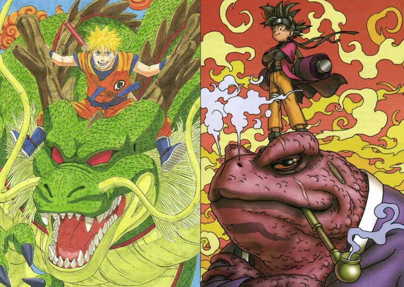 Tributo mutuo entre Akira Toriyama y  Masashi Kishimoto.