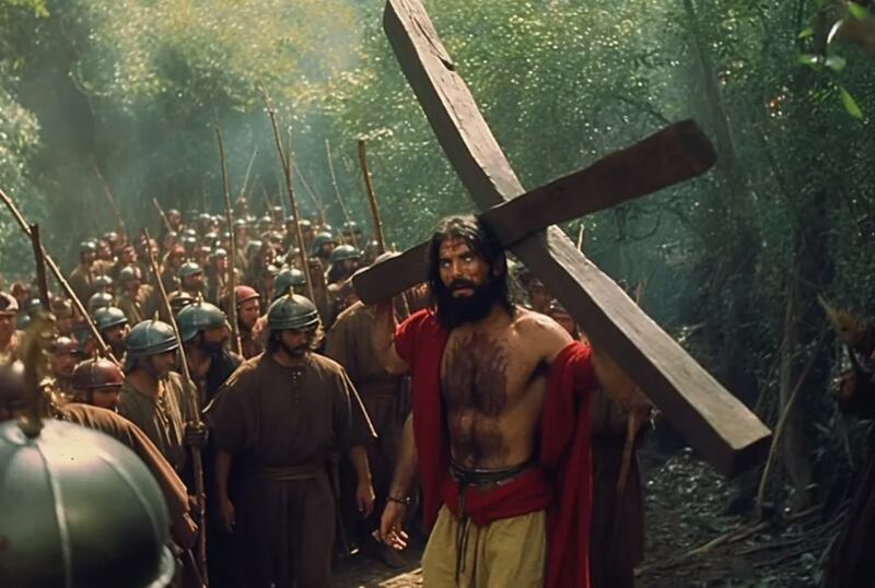 Película de Jesucristo creada por IA