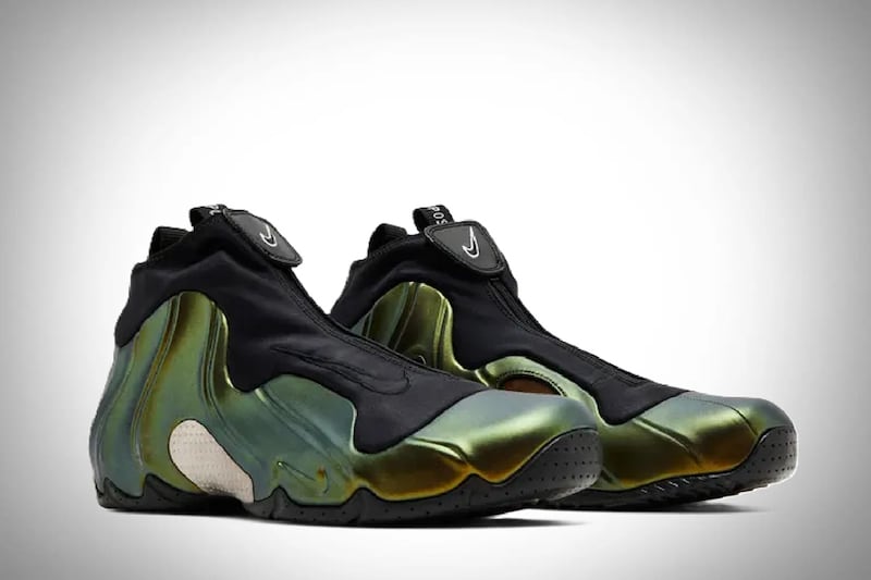 Nike Air Flightposite Metallic Gold 3