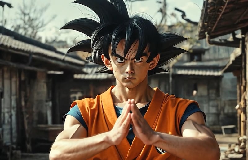 Goku - Live action IA Dragon Ball