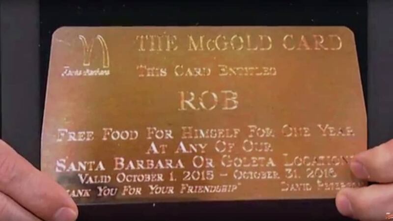 McGold Card de Rob Lowe