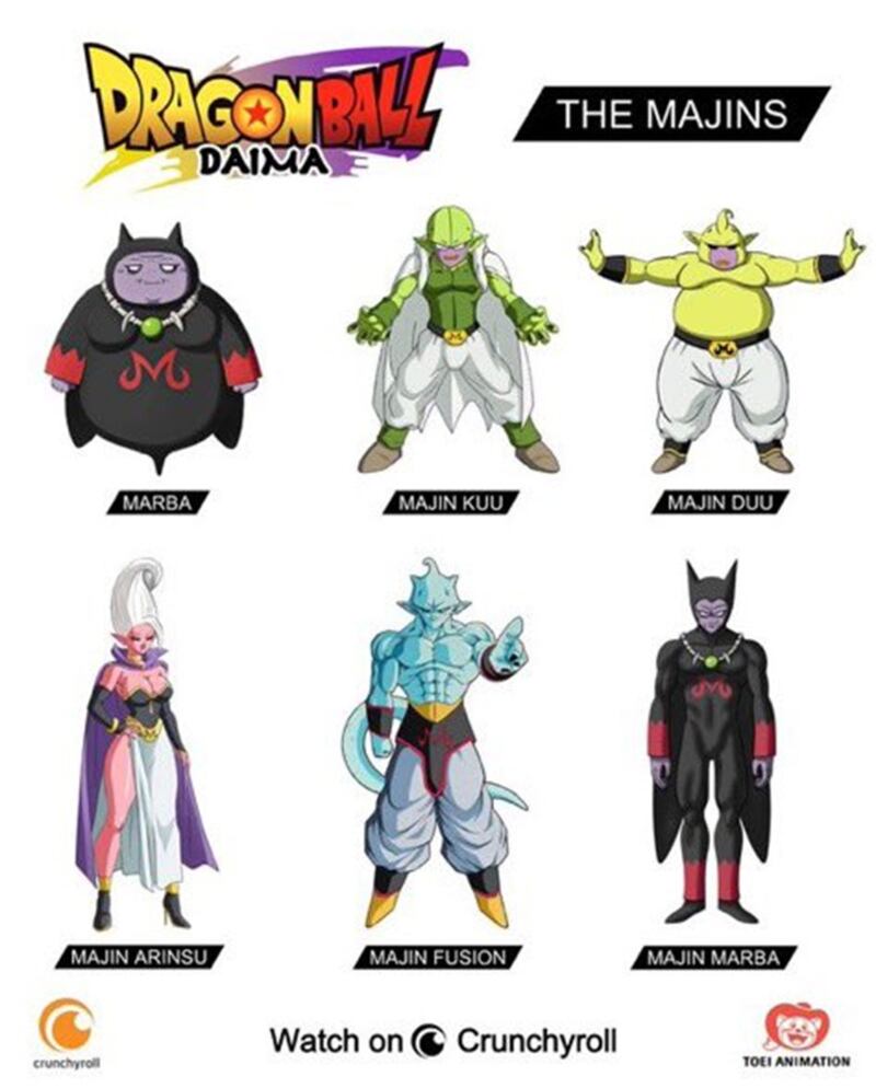 Los Majin Dragon Ball Daima