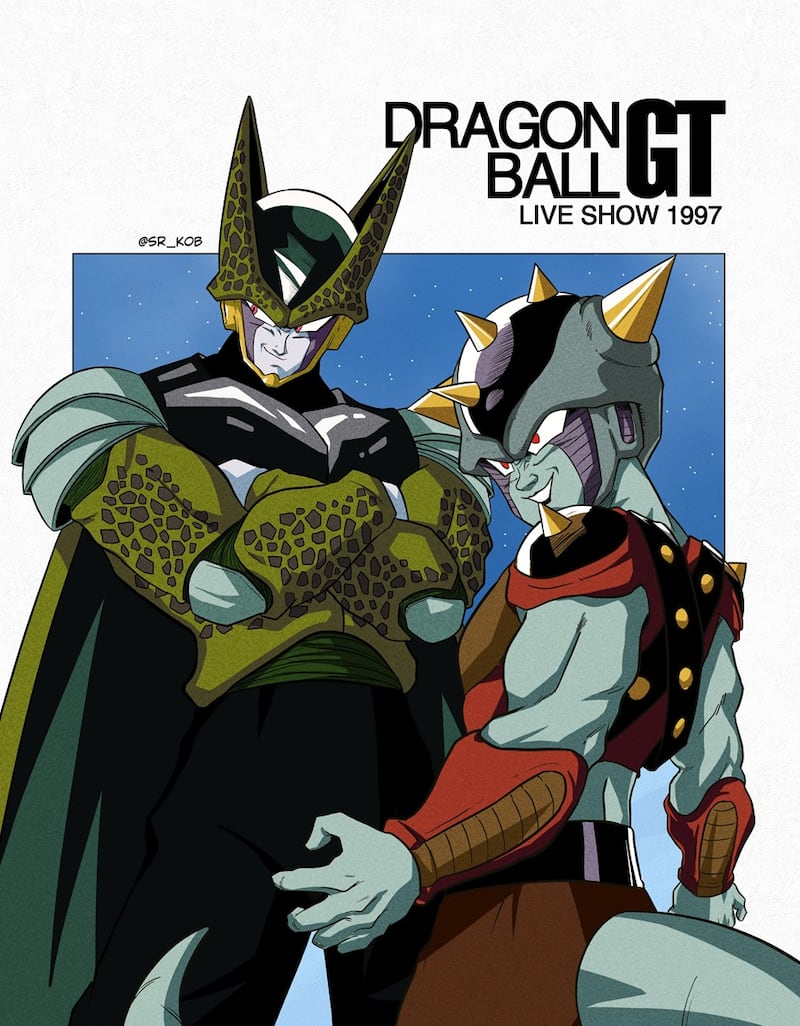 Cell y Freezer con dos formas distintas