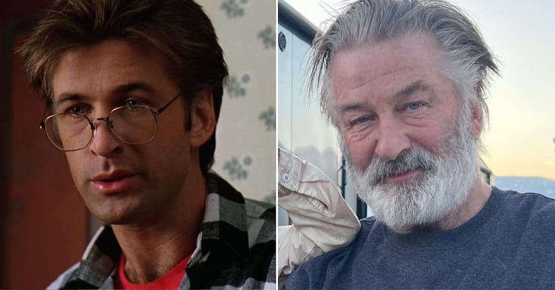 Alec Baldwin en 'Beetlejuice' y en la actualidad