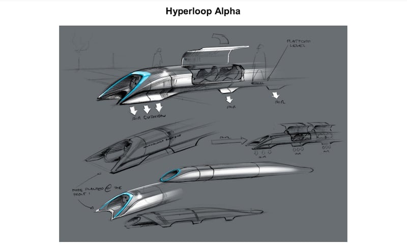 Según Elon Musk, Hyperloop es la solución adecuada de transporte para
unir ciudades de alto tráfico que tienen menos de, aproximadamente, 1.500 km de distancia.