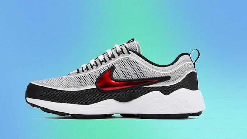 Nike Air Zoom Spiridon SP 'Silver Red'