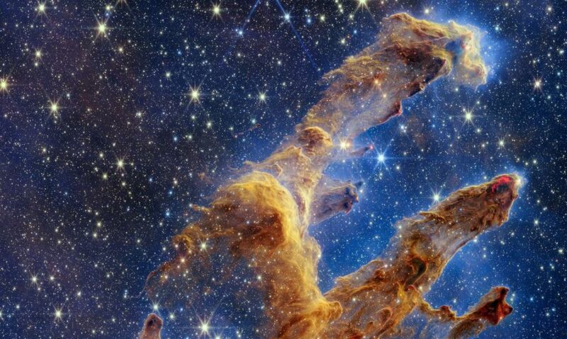 Imagen captada por el Telescopio James Webb de la NASA