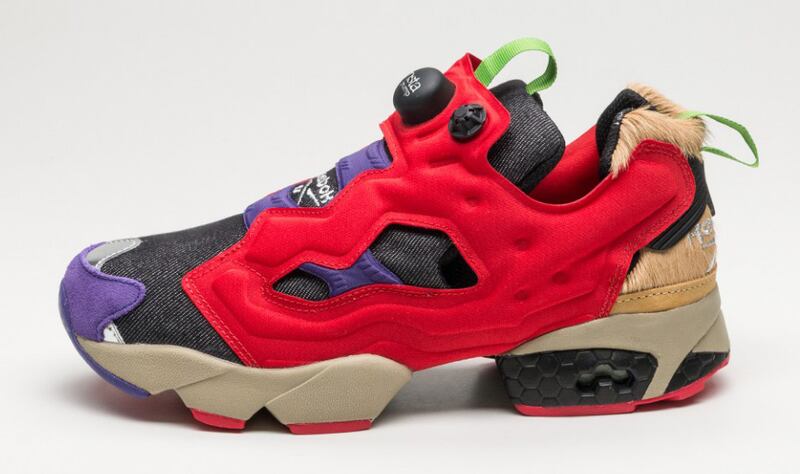 Reebok Insta Pump Fury Villains Pack Bebop.