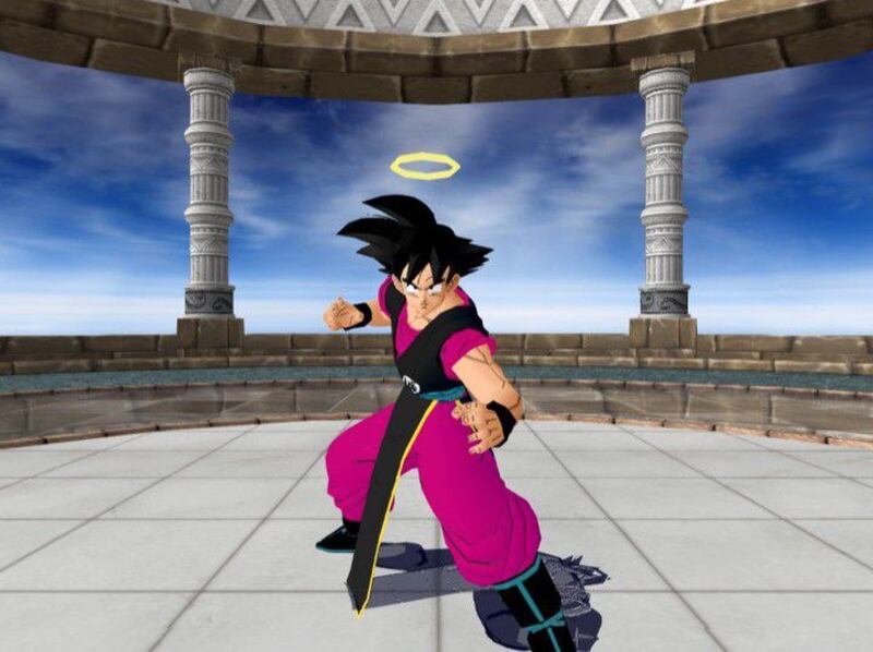 Goku como Kaio del Norte