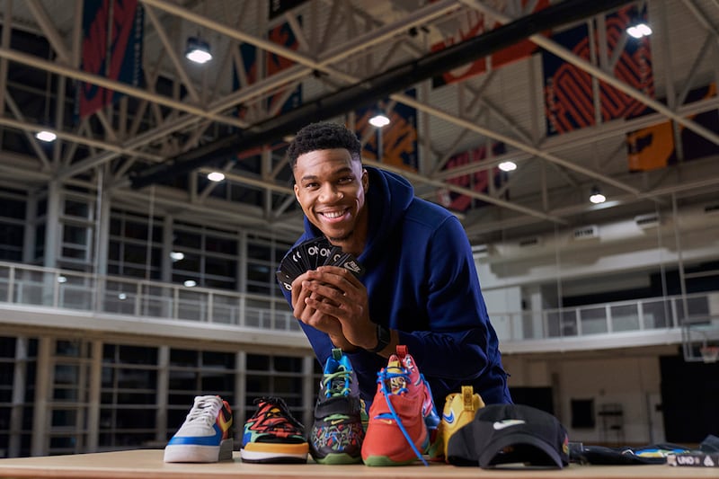 Giannis Antetokounmpo x UNO x Nike