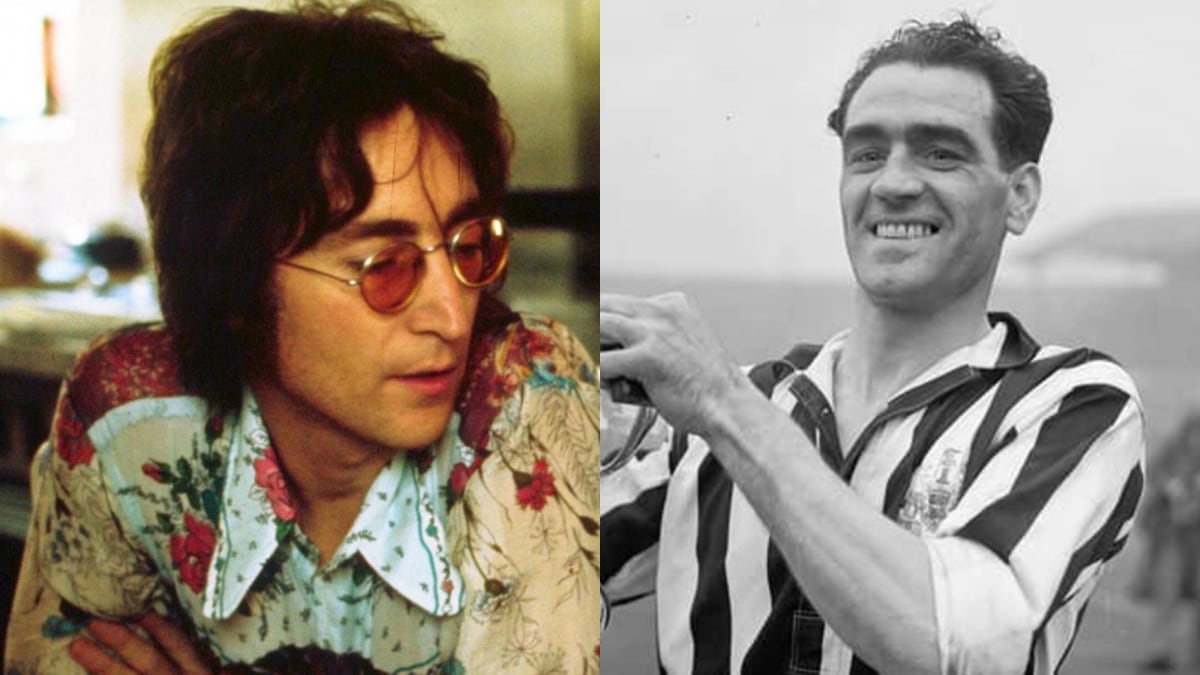 John Lennon y Jorge Robledo