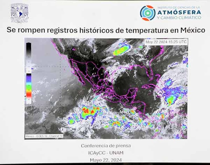 La Universidad Nacional Autónoma de México (UNAM) revela qué México está por entrar a sus dos semanas de mayores temperaturas de su historia.