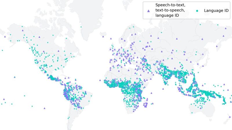 Mapa de los idiomas