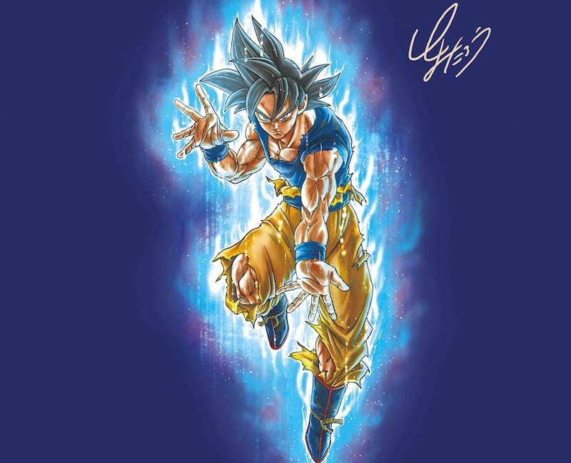 Goku Ultra Instinto. Toyotaro