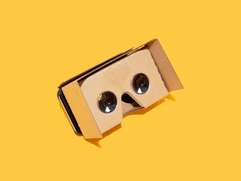 Google Cardboard.