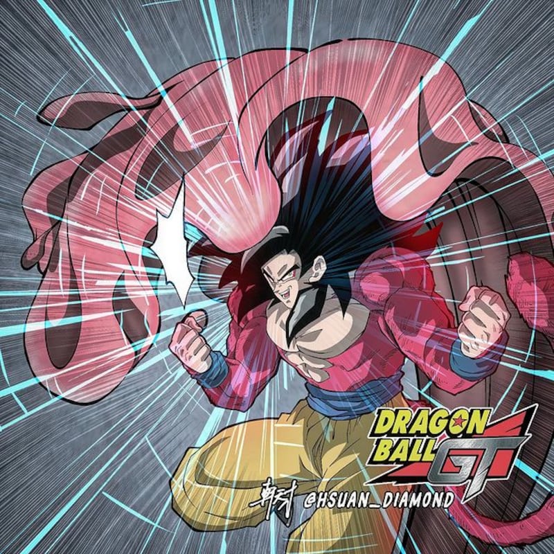 Majin Buu Goku Dragon Ball GT
