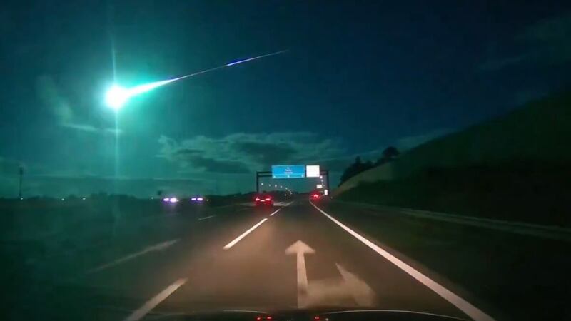 Enorme meteoro ilumina los cielos de España y Portugal