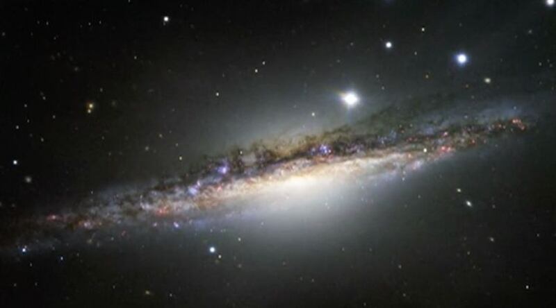 Telescopio gigante captó galaxia que es hermana mayor de la Vía Láctea