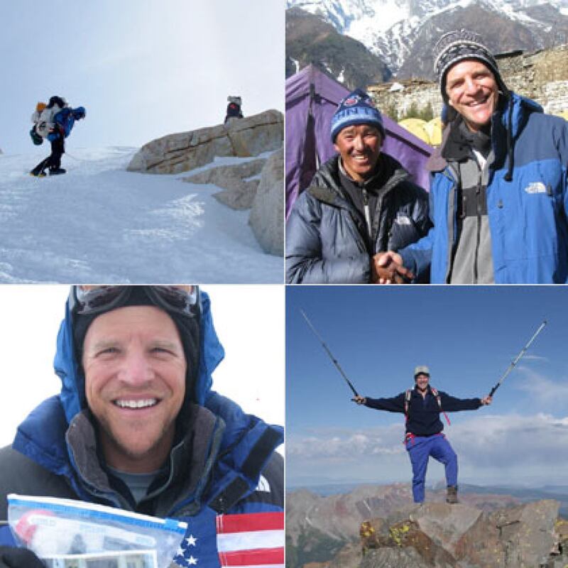 Scott Parazynski en el Everest