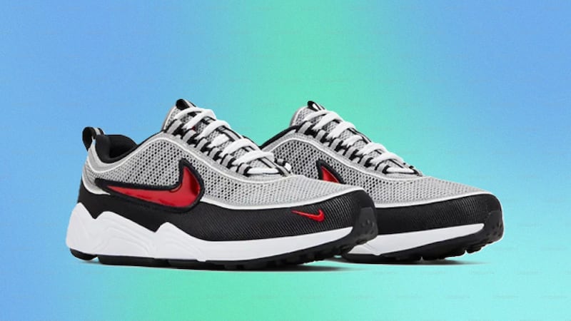 Nike Air Zoom Spiridon SP 'Silver Red'