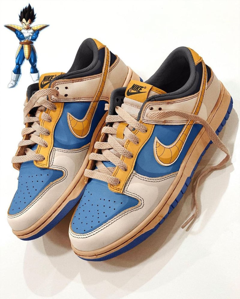 Zapatillas Nike de Dragon Ball