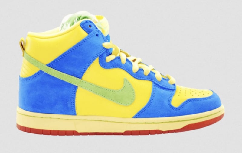 Nike SB Dunk Low ‘Homer’ (2004) y Nike SB Dunk High ‘Marge’ (2008) 2