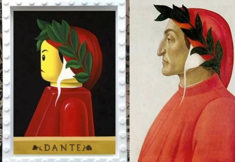 Dante y su versión en LEGO