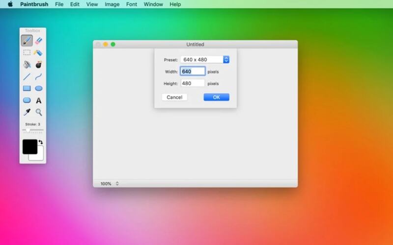 Paintbrush para Mac.