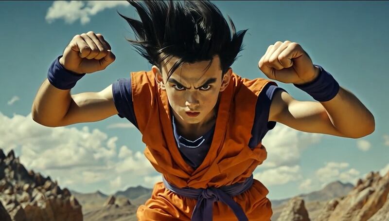 Gohan - Live action IA Dragon Ball