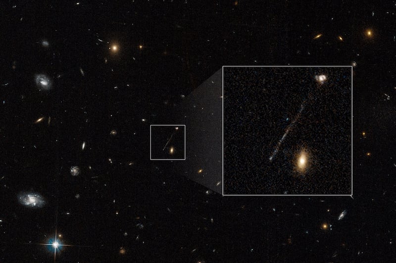 Agujero Negro (imagen del Hubble)