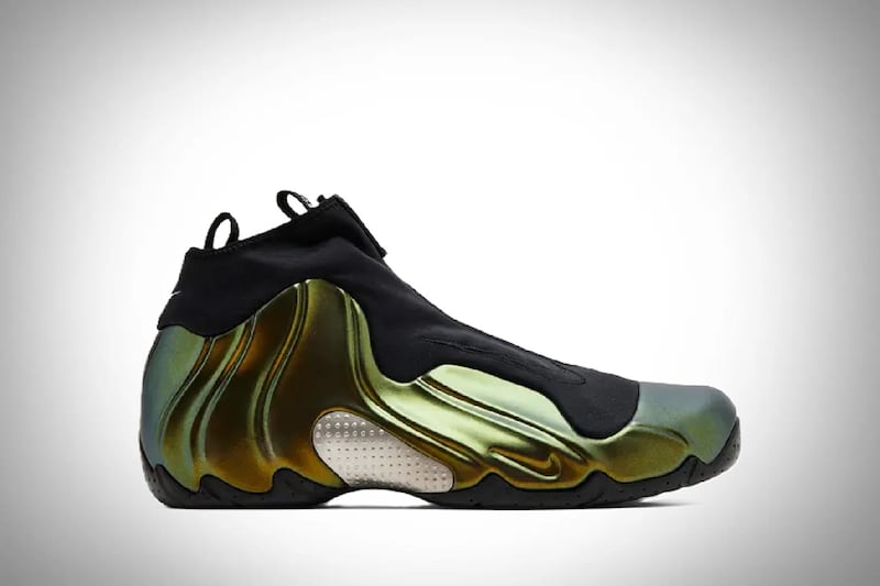 Nike Air Flightposite Metallic Gold 3