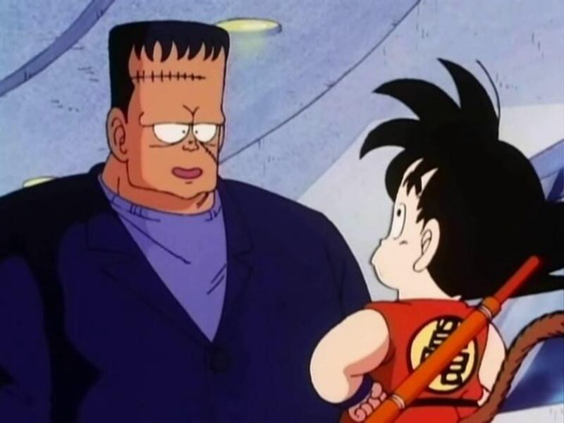 Goku y Androide 8