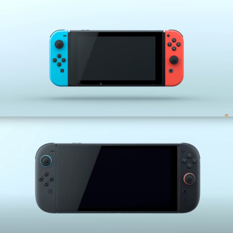 Nintendo Switch 1 y Nintendo Switch 2