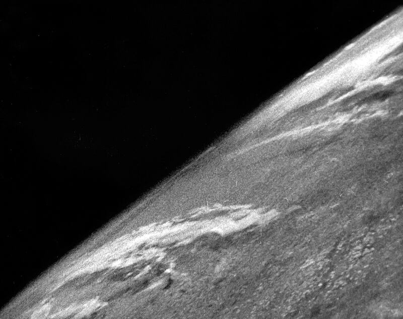 primera fotografía desde el espacio.