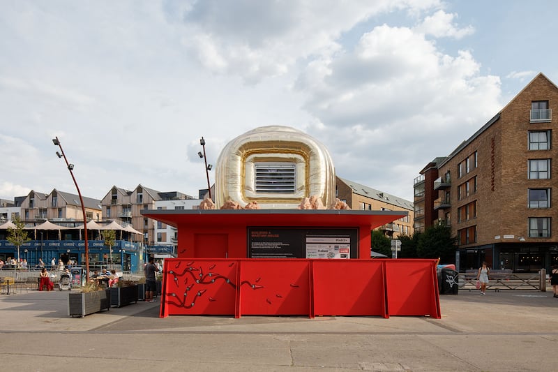 La propuesta se encuentra exhibida en Bristol, Inglaterra.