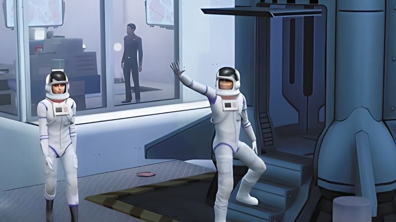 Los Sims en modo astronauta