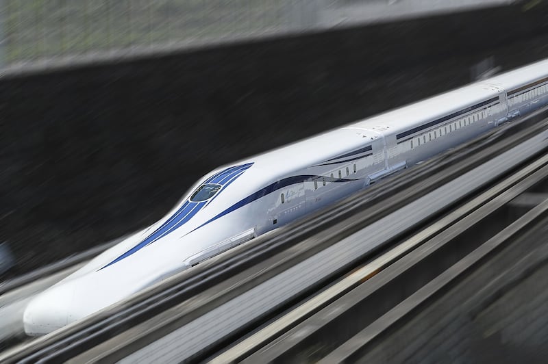 Maglev Tren levitación magnética Central Japan Railway