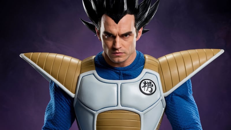 Vegeta - Henry Cavill vía Ideogram y Sensa Cine